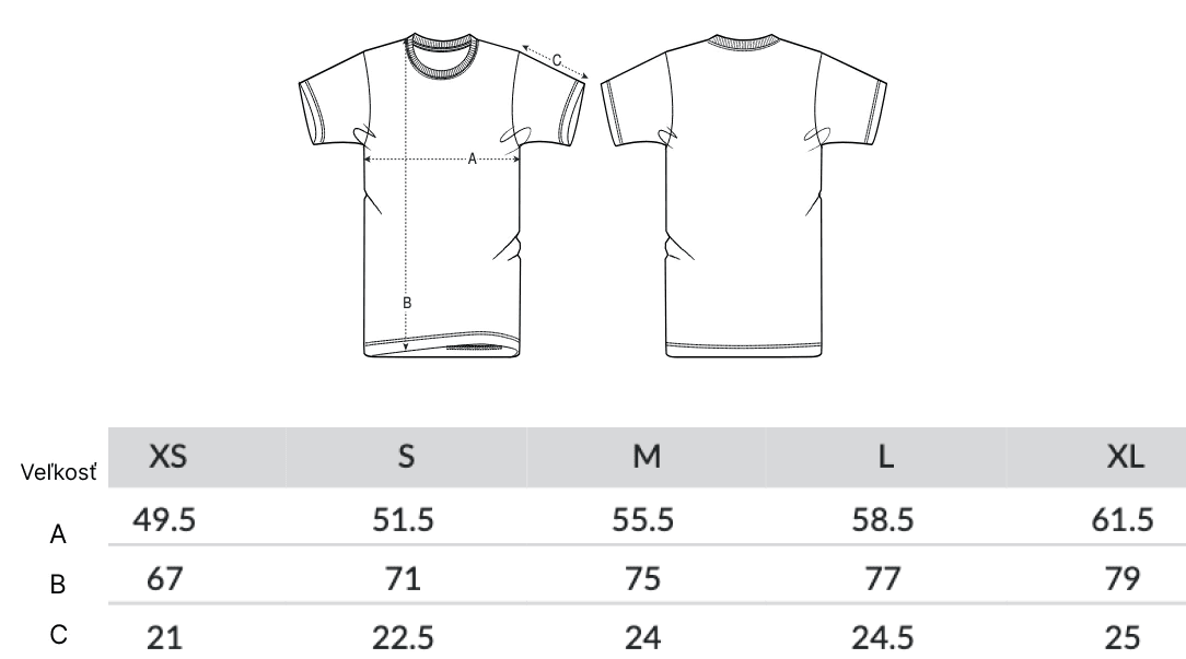 Unisex tričko 2.0 - Furt Dačo