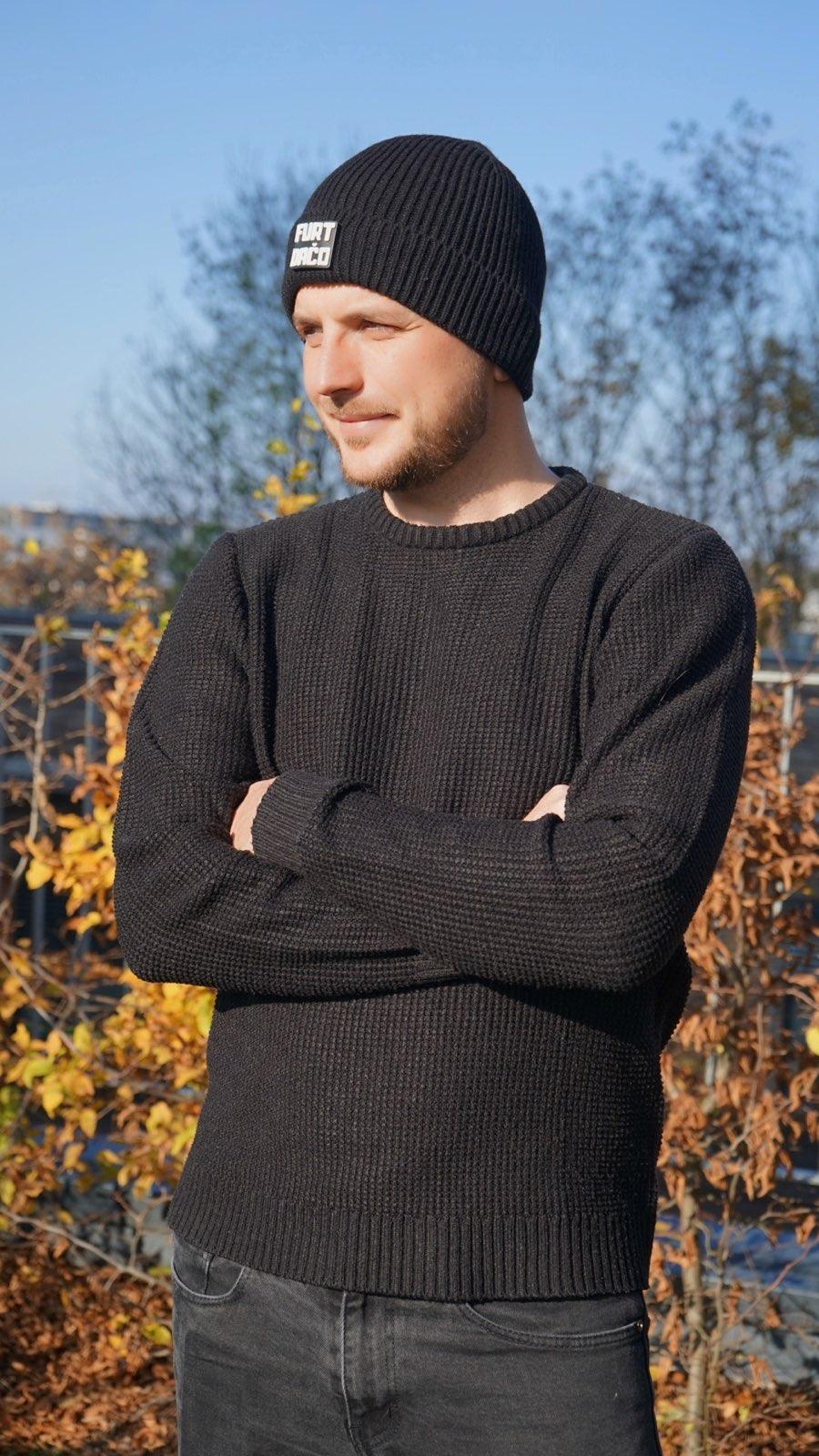 Unisex Ribbed čiapka - Furt Dačo